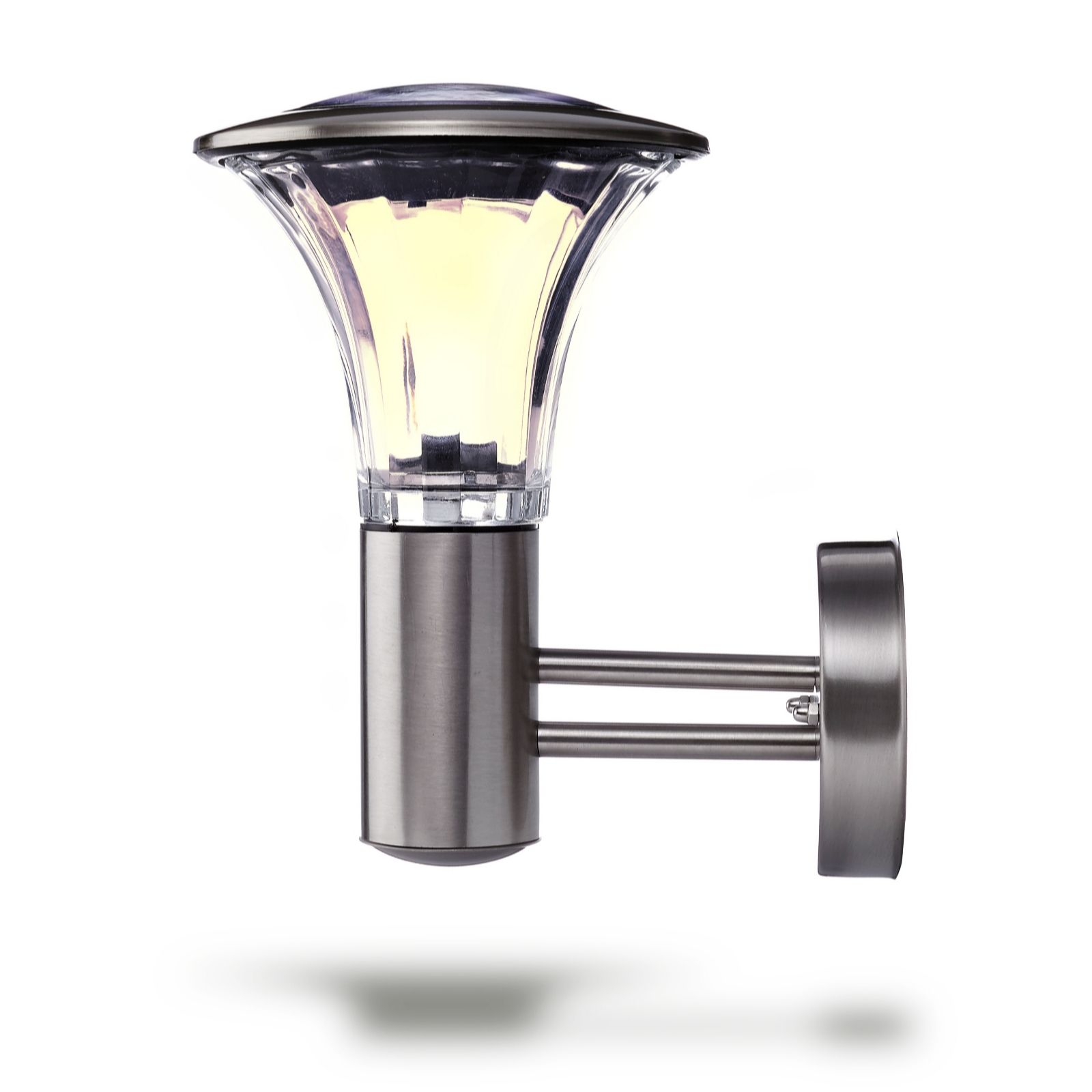 Luxform Solar Trumpet Glass Wall Light QVCUK.com